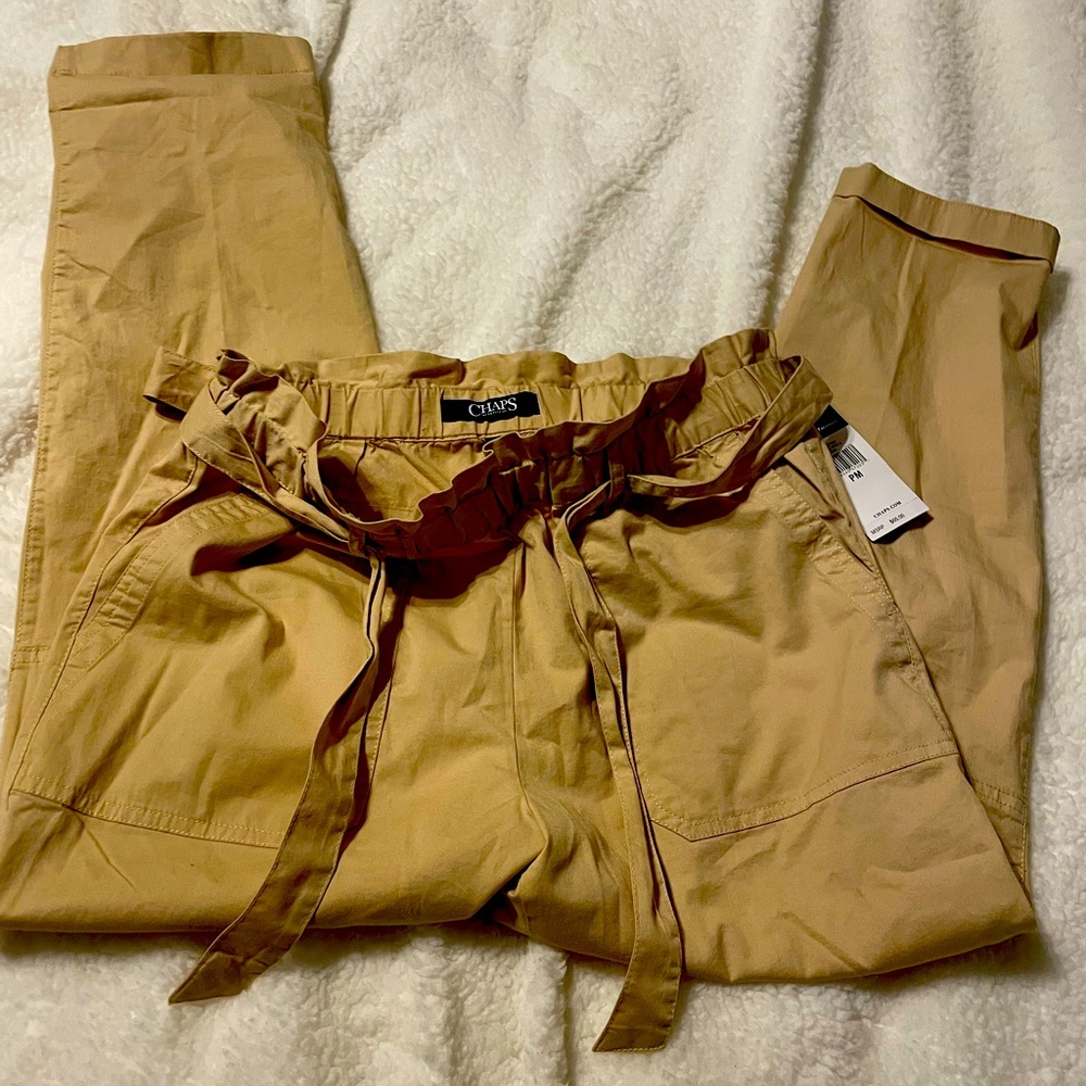 Sold-Khaki Chaps pants